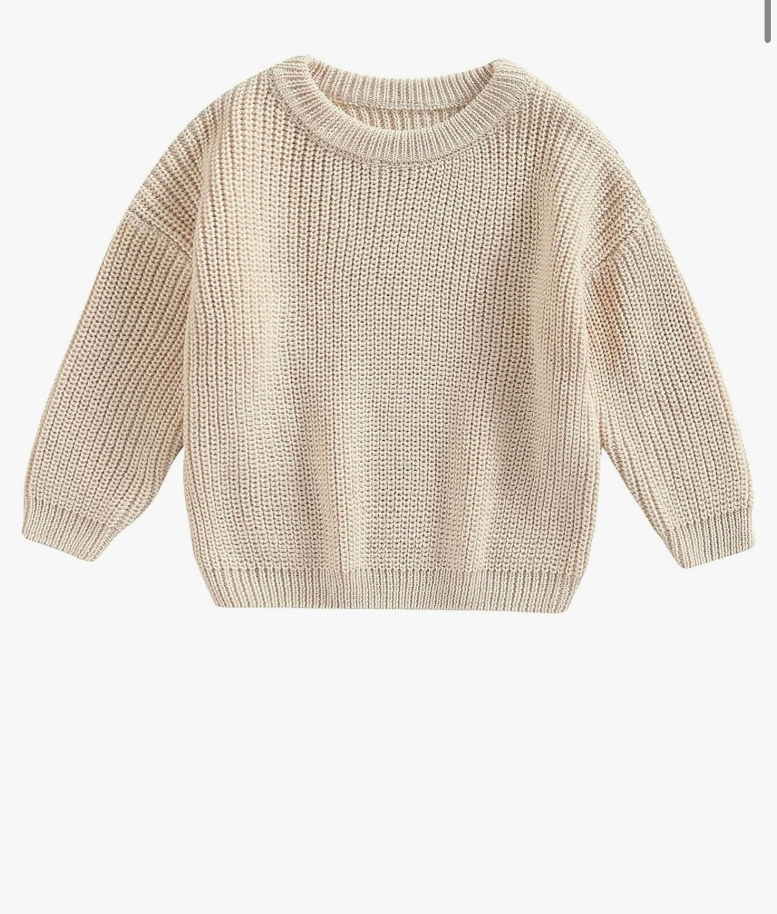 Personalized Baby Chunky Knit Sweaters