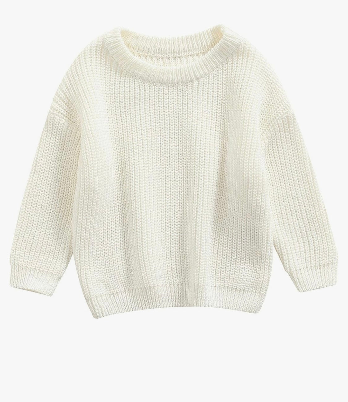Personalized Baby Chunky Knit Sweaters