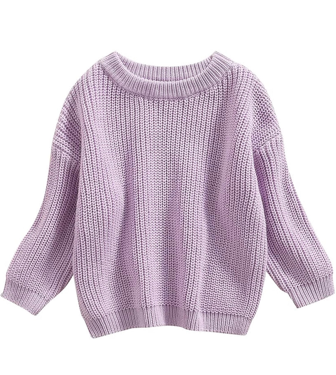 Personalized Baby Chunky Knit Sweaters