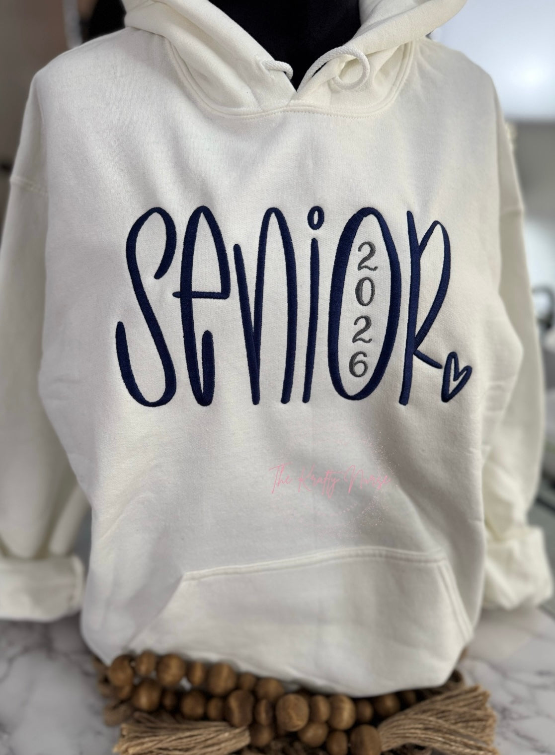 Embroidered SENIOR 2026 HOODIE