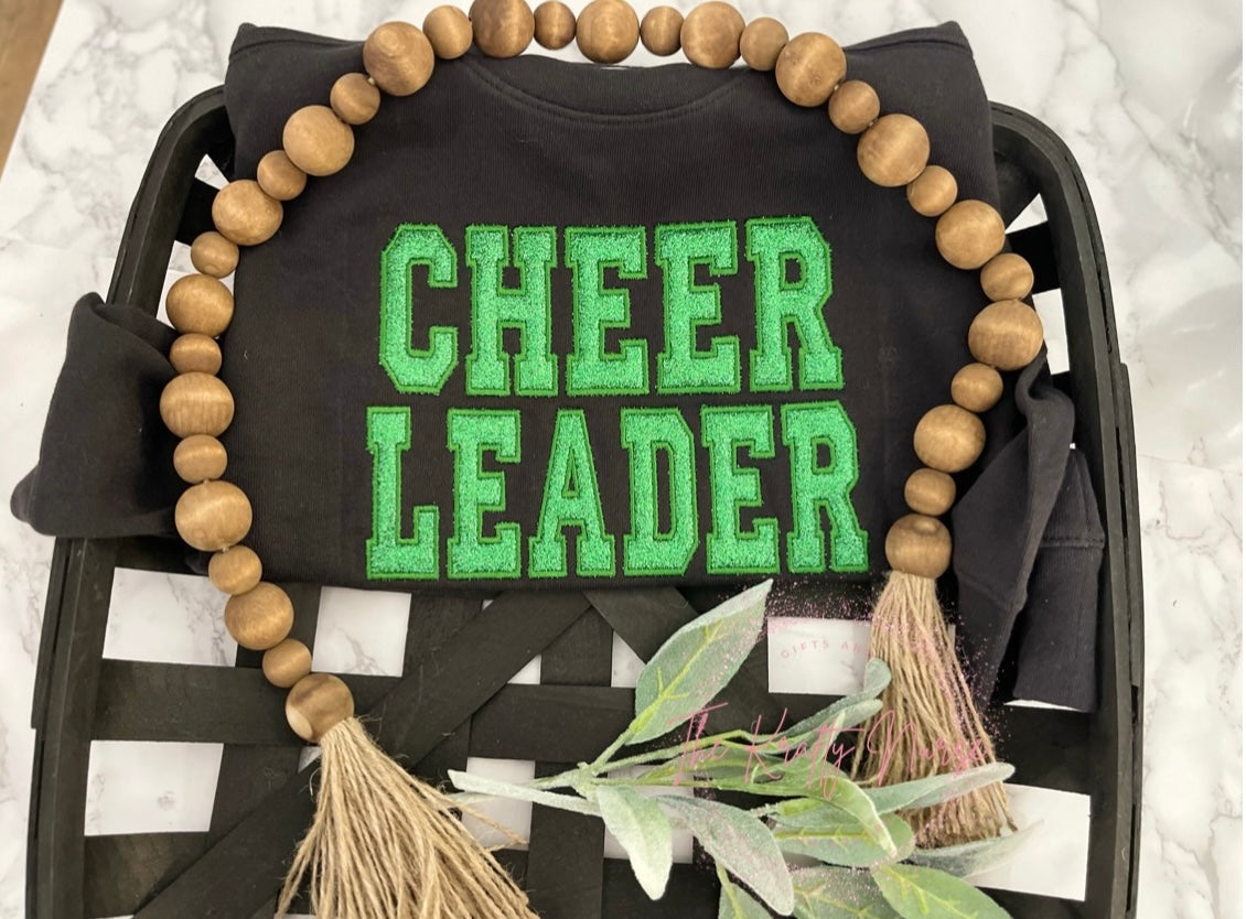 Embroidered CHEER LEADER