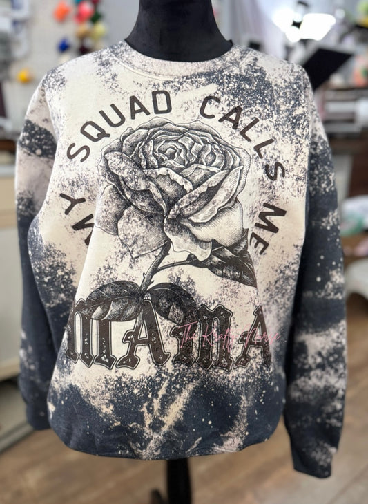 MY SQUAD CALLS ME MAMA CREWNECK SWEATSHIRT
