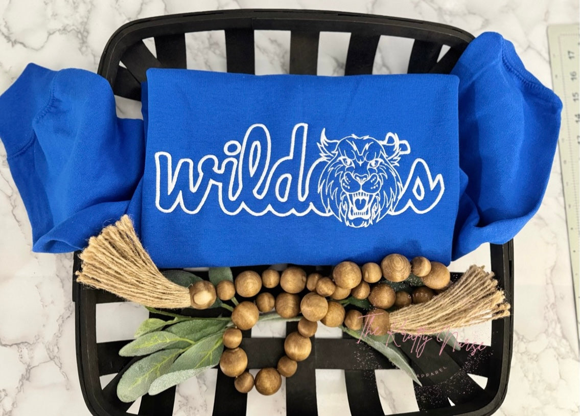 EMBROIDERED WILDCATS