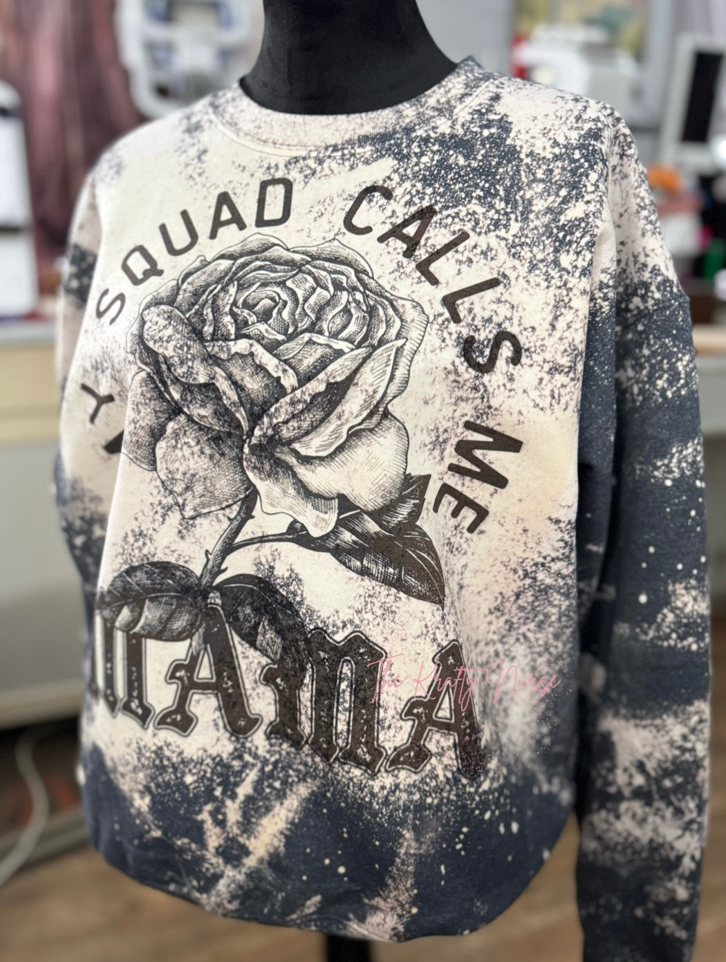 MY SQUAD CALLS ME MAMA CREWNECK SWEATSHIRT