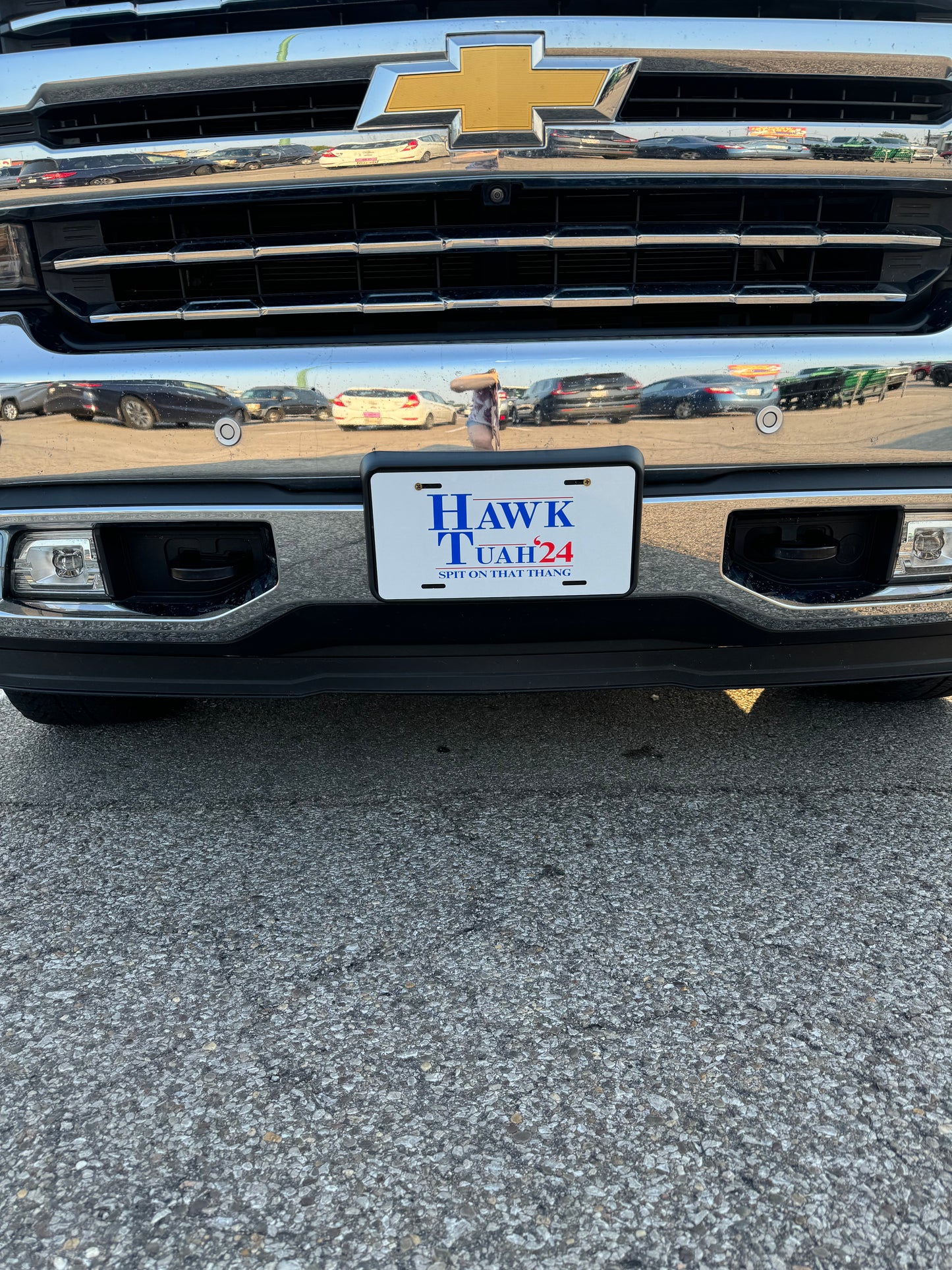 HAWK TUAH LICENSE PLATE