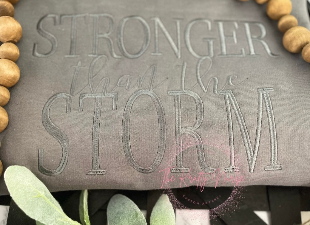 STRONGER THAN THE STORM